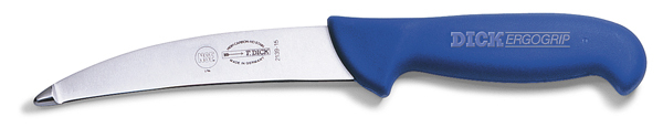F.Dick Gut & Tripe Knife, 15cm (6) Curved - Blue